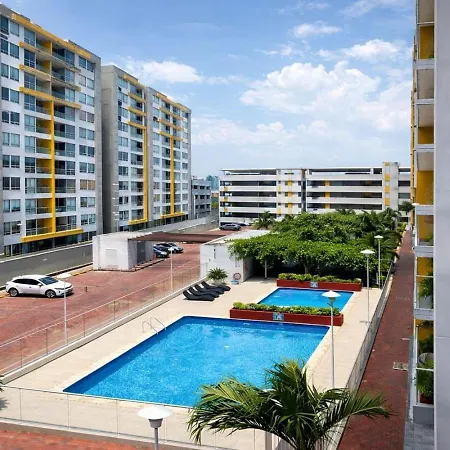 - 3 - Zona Tranquila - Piscina&gym - Parqueadero - Internet Apartamento *